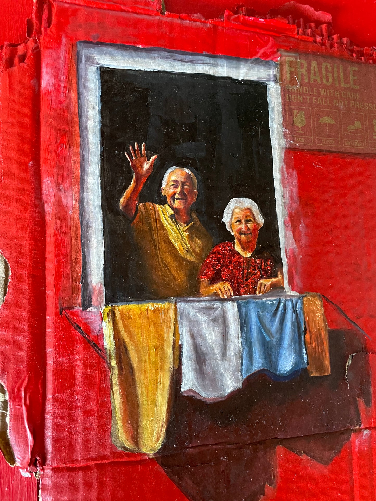 THE’RE STILL WAVING